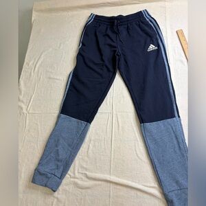 Adidas dark blue and light blue Sweatpants